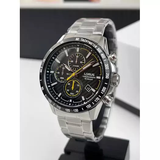 Zegarek Męski Lorus Chronograph 45 mm RM331GX9 + BOX