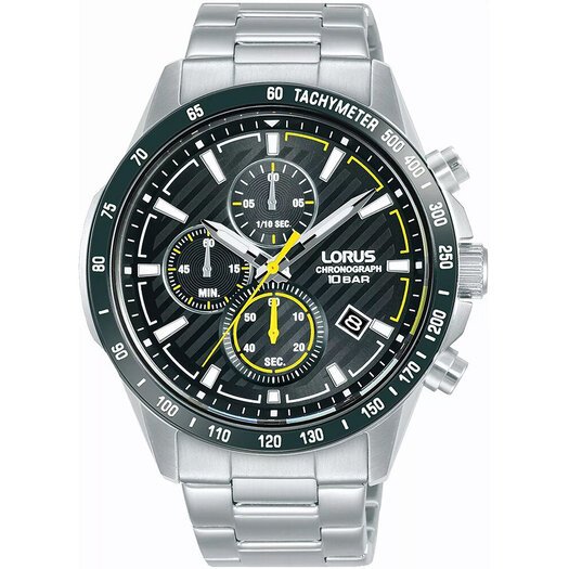 Zegarek Męski Lorus Chronograph 45 mm RM331GX9 + BOX