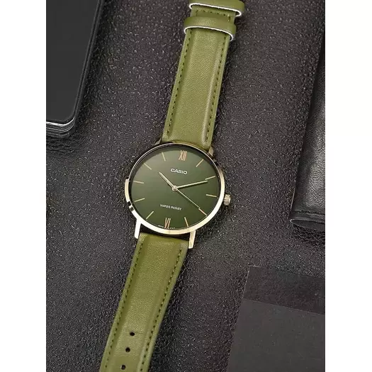 ZEGAREK MĘSKI CASIO MTP-VT01GL-3B + BOX