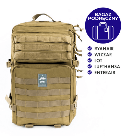 Militāri taktiskā mugursoma tūristiem 50 l Solier SV21 Harden 1