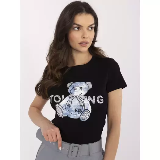 T-shirt-NM-TS-JX-09328.65P-czarno-niebieski