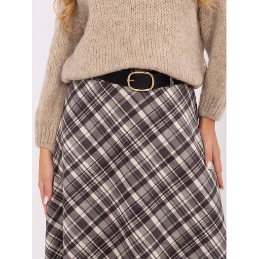 Spódnica-MI-SD-8400.17-ciemny szary