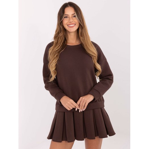 Sukienka-MI-SK-3249.98-ciemny brązowy 2