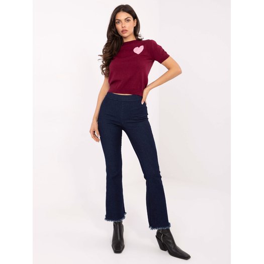 Spodnie-IT-SP-FL6263.03P-granatowy 1