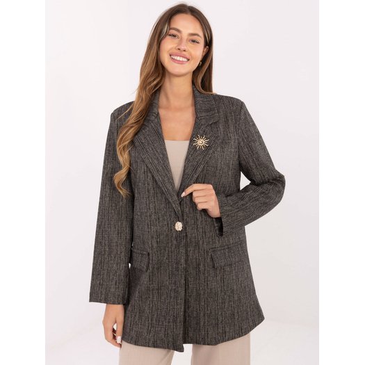 Marynarka-IT-MA-FL8315.02P-ciemny szary