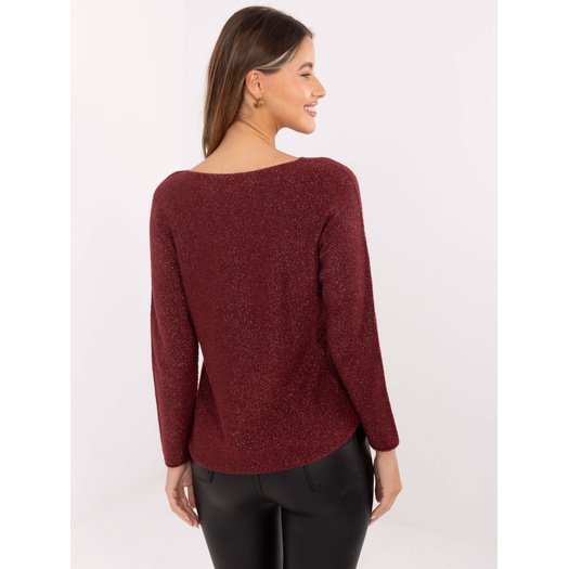 Sweter-IT-SW-0110.84-bordowy 2