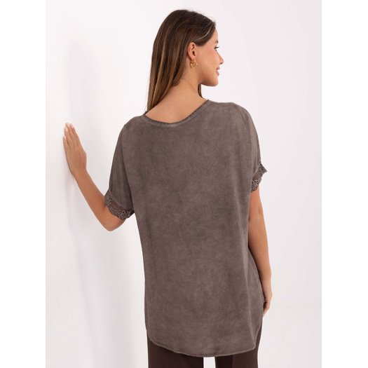 Bluzka-MI-BZ-7951.34-ciemny bezowy 1 Bluzka-MI-BZ-7951.34-ciemny bezowy 1