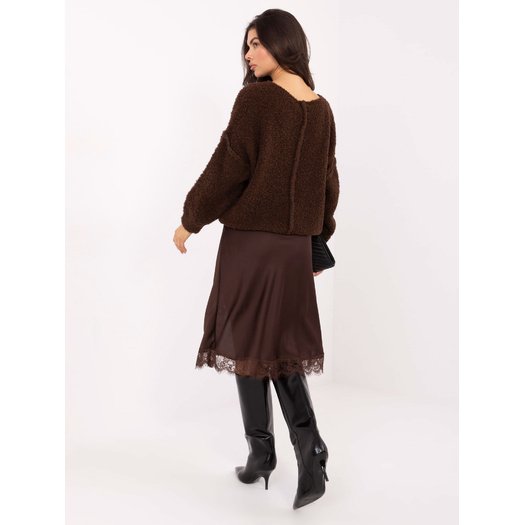 Sweter-IT-SW-72806.75-ciemny brązowy