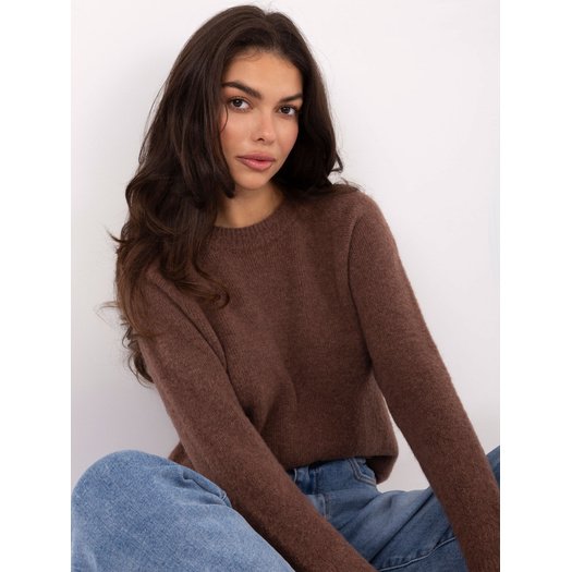 Sweter-MO-SW-1015.78-jasny brązowy 1