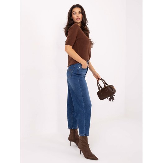 Spodnie jeans-VM-SP-BQ1809-H.25P-ciemny niebieski 2