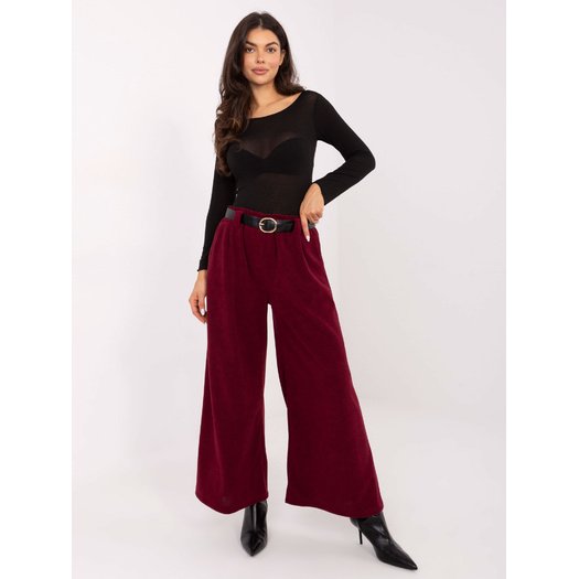 Spodnie-IT-SP-FL5583.16P-bordowy 2