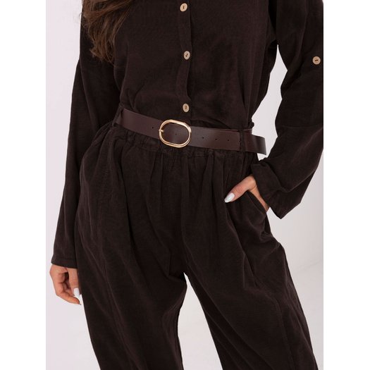 Spodnie-IT-SP-258009.83-ciemny brązowy