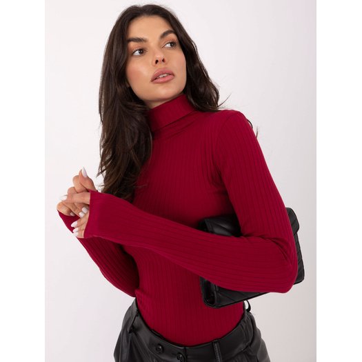 Bluzka-RV-BZ-A1046.75-bordowy 3