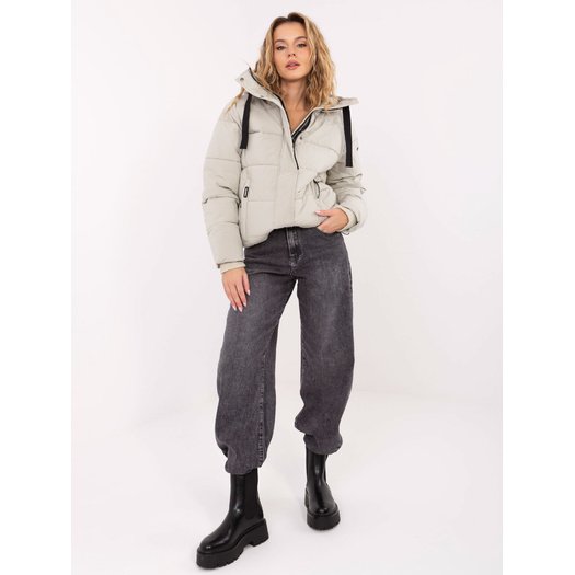 Kurtka-D50022X44560A1NO-jasny szary 1