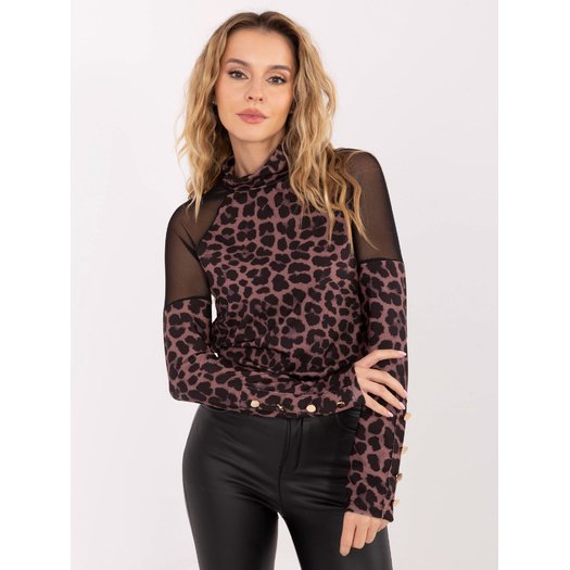 Bluzka-MI-BZ-M776-1.71-czarno-brązowy 1