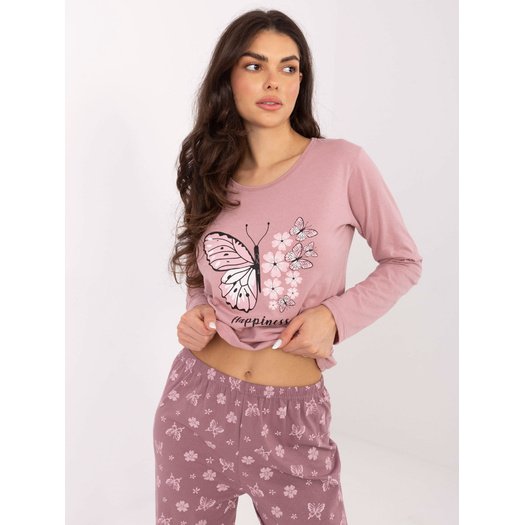 Piżama-DU-PI-FP-001.48-jasny różowy 2