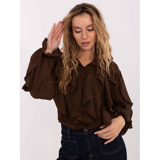 Koszula-MI-KS-92506.52-brązowy 4