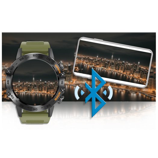 SMARTWATCH MĘSKI GRAVITY GT9-12 - WYKONYWANIE POŁĄCZEŃ, CIŚNIENIOMIERZ (sg021d)