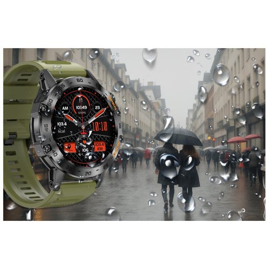 SMARTWATCH MĘSKI GRAVITY GT9-12 - WYKONYWANIE POŁĄCZEŃ, CIŚNIENIOMIERZ (sg021d)