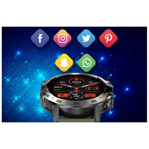 SMARTWATCH MĘSKI GRAVITY GT9-12 - WYKONYWANIE POŁĄCZEŃ, CIŚNIENIOMIERZ (sg021d)