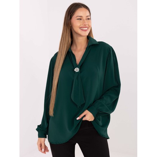 Bluzka-IT-BZ-28913.17-ciemny zielony 4