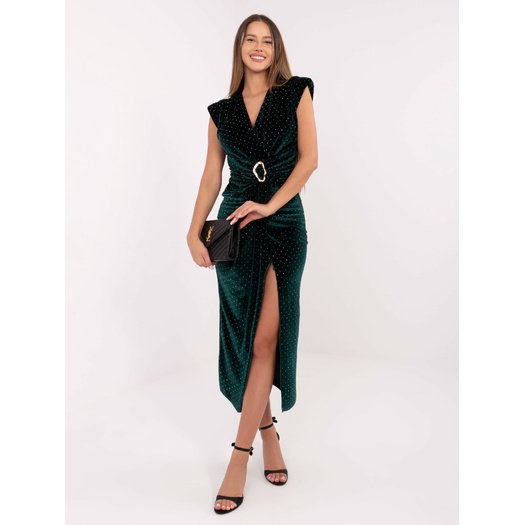Sukienka-IT-SK-21171-1.03P-ciemny zielony 1