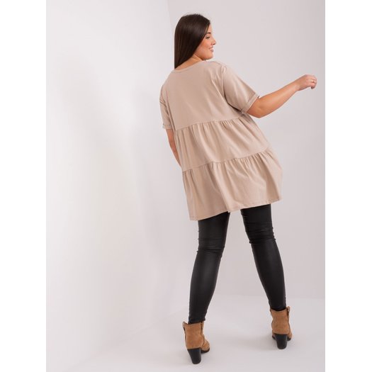 Bluzka-RV-BZ-7923-1.34P-beżowy 1