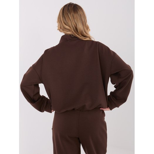 Bluza-SM-BL-A1562.33-ciemny brązowy