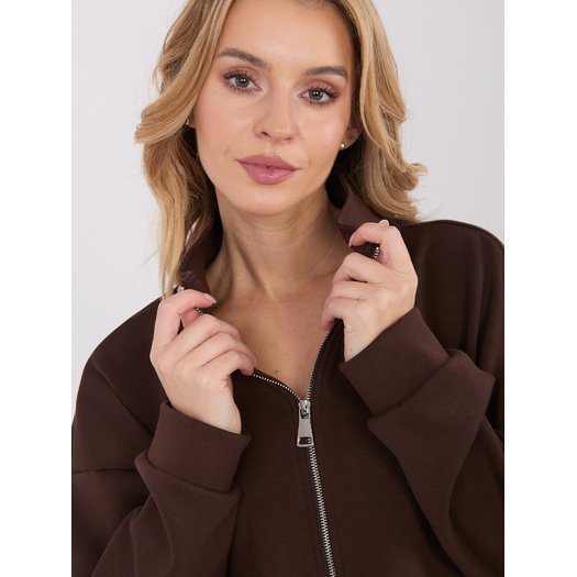 Bluza-SM-BL-A1562.33-ciemny brązowy 1