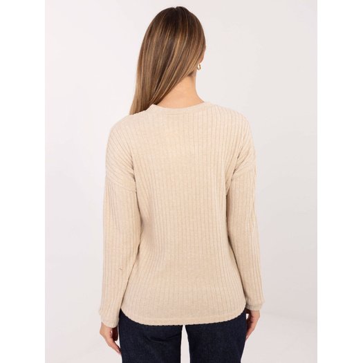 Sweter-RV-SW-A1026.52-beżowy