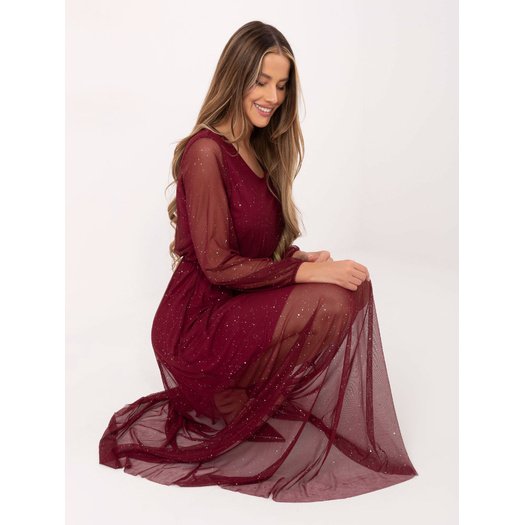 Sukienka-IT-SK-21807.22-bordowy 3