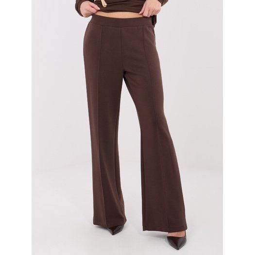 Spodnie-MJ-SP-H3061.03-ciemny brązowy 1