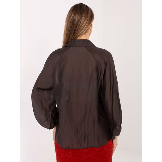 Koszula-IT-KS-28979.63-ciemny brązowy 4