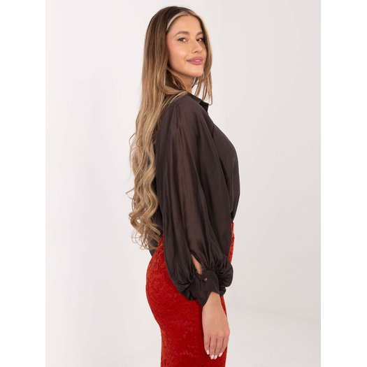 Koszula-IT-KS-28979.63-ciemny brązowy 2