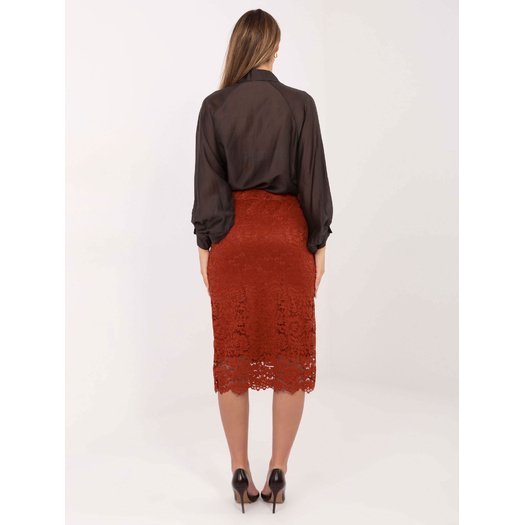 Spódnica-IT-SD-21852.15-ciemny pomarańczowy 1