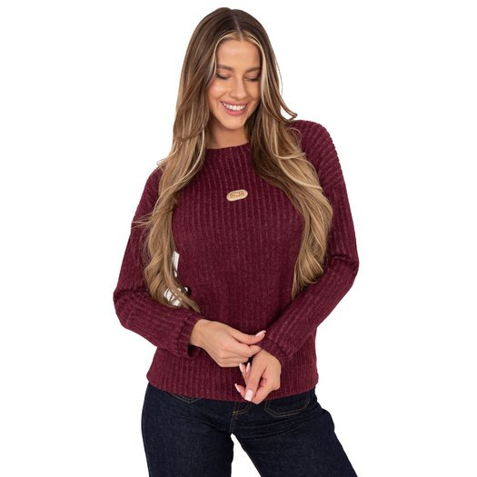 Sweter-RV-SW-A1026.52-bordowy 5