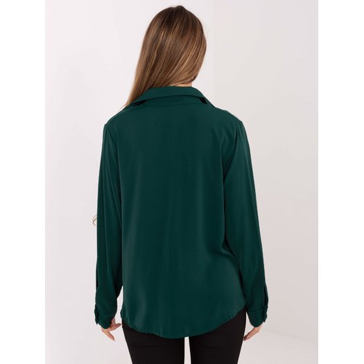 Koszula-IT-KS-29053.69-ciemny zielony