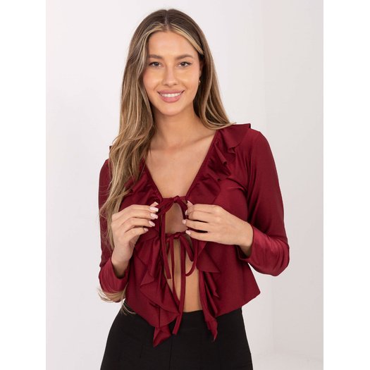 Bluzka-IT-BZ-21837.00-bordowy