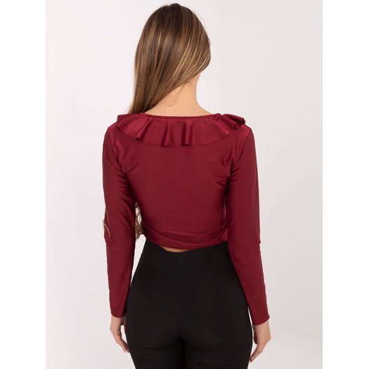 Bluzka-IT-BZ-21837.00-bordowy 1