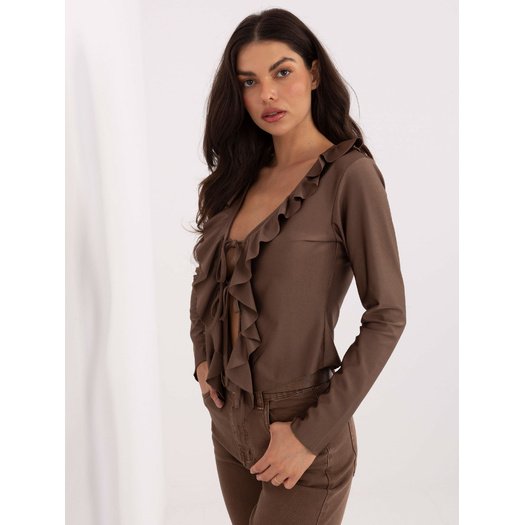 Bluzka-IT-BZ-21837.00-brązowy 4