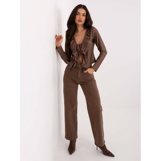 Bluzka-IT-BZ-21837.00-brązowy 2