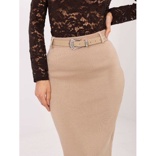Spódnica-PM-SD-YIS1056.84-ciemny bezowy 3