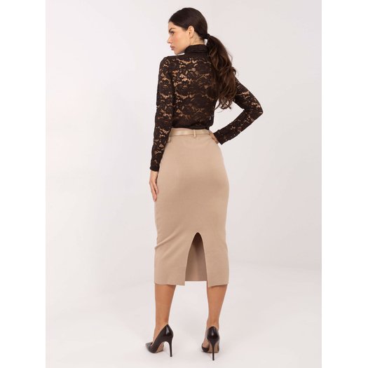 Spódnica-PM-SD-YIS1056.84-ciemny bezowy 2