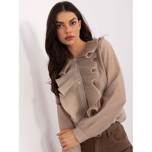 Koszula-IT-KS-28990.05P-beżowy 1