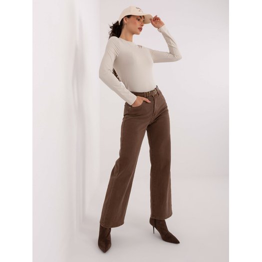 Bluzka-D12099M02788A-jasny beżowy