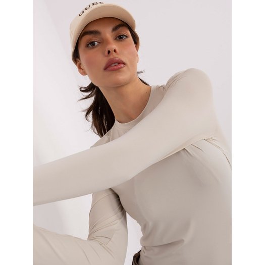 Bluzka-D12099M02788A-jasny beżowy 1