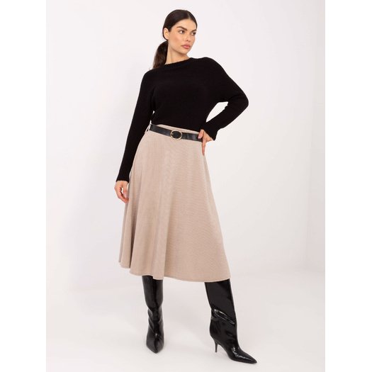Spódnica-IT-SD-FL9838.49-beżowy 1