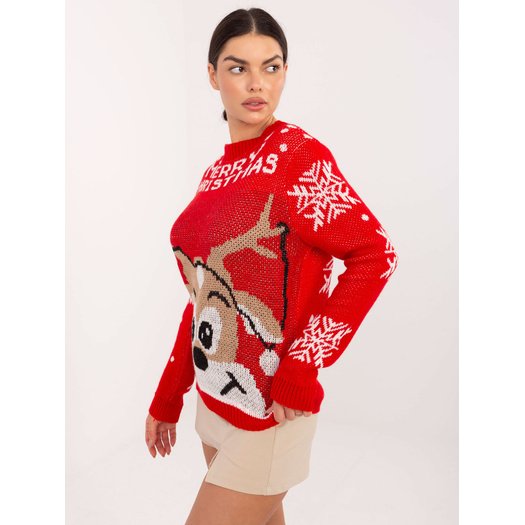 Sweter-MI-SW-19133.90-czerwony 3