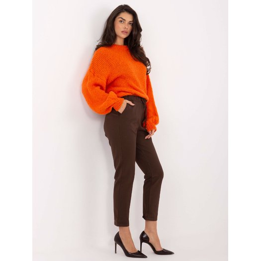 Sweter-MI-SW-1909.68-pomarańczowy 1
