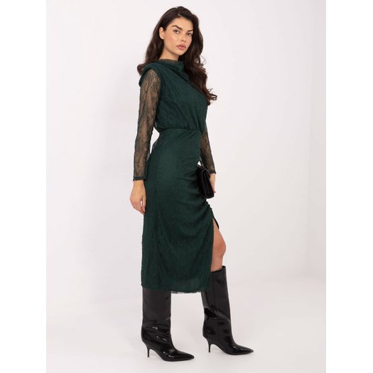 Sukienka-IT-SK-9937.16-ciemny zielony